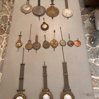 Pendoli per pezzi di ricambio.