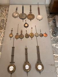 Pendoli per pezzi di ricambio.