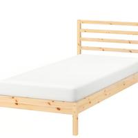 letto in legno ikea 90x200
