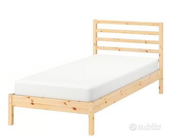letto in legno ikea 90x200