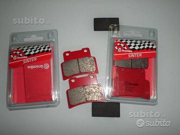 2 Coppie pastiglie brembo rosse aprilia dorsoduro