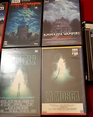 Classici horror in vhs e altri generi introvabili