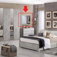 Specchiera rettangolare 90x60cm