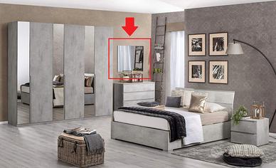 Specchiera rettangolare 90x60cm