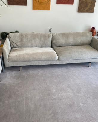 Coppia di divani da salotto grigio
