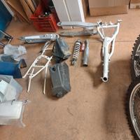 Lotto ciclistica HUSQVARNA WRK 125 1989 no motore