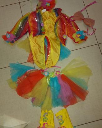 Costume Carnevale Pagliaccio Taglia 1 Anno