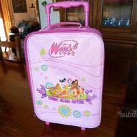 Trolly winx rosa per bambina
