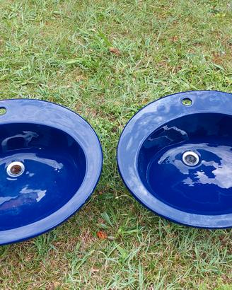 lavabo o lavandino ideal standard blu semi-incasso