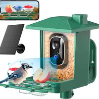 Casetta Uccelli con telecamera Alta risoluz. solar