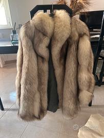 Pelliccia volpe vintage anni ‘80-‘90
