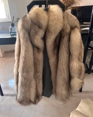 Pelliccia volpe vintage anni ‘80-‘90
