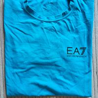 EA7 Emporio Armani t-shirt uomo azzurro taglia M