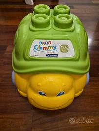 Tartaruga Trainabile Soft Clemmy Clementoni con Ma