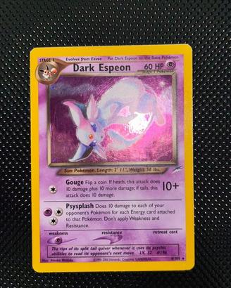 Carte Pokemon Dark Espeon
