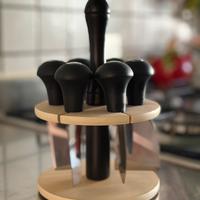 Set coltelli da formaggio in acciaio