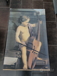 Quadro Angelo con viola