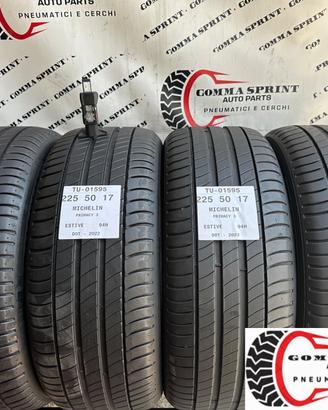 4 PNEUMATICI 225/50 R17 MICHELIN ESTIVE
