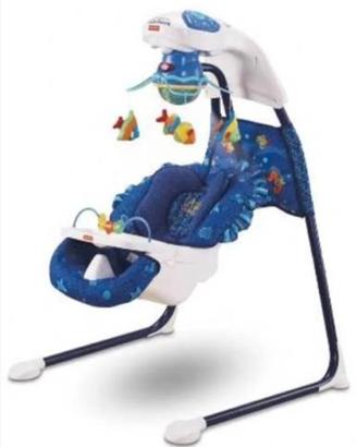 altalena aquario per bimbo