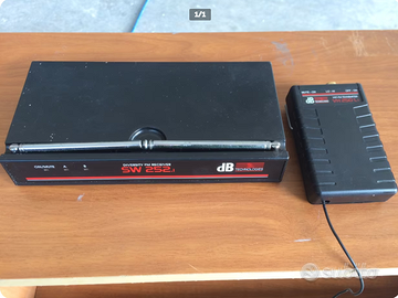 Radio microfono db technologies sw 252