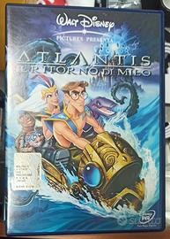 DVD WALT DISNEY  ATLANTIS IL RITORNO DI MILO