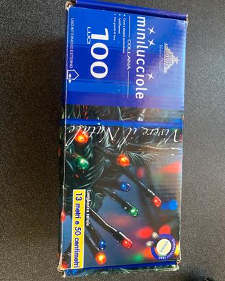 100 Miniluci  per albero di Natale