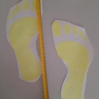 impronte segnaletiche adesive 