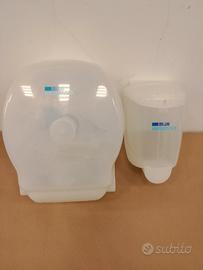 set dispenser e porta carta igienica 