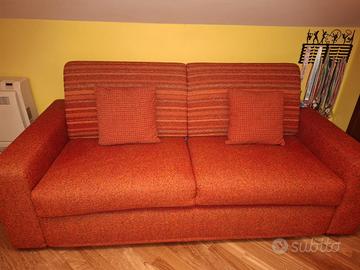 Divano letto matrimoniale a 3 sedute GIA' SMONTATO