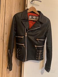 Giubbotto in vera pelle Poizen Industries