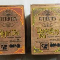 Scatole in legno Cutter  Tea. Vintage