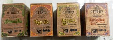 Scatole in legno Cutter  Tea. Vintage