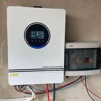 Kit fotovoltaico 10kw accumulo litio 6kw impianto
