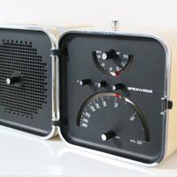 Brionvega TS502 Radio Cubo Bianca Arredamento