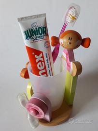 Bicchiere spazzolino/dentifricio bimbi Sevi-Trudi