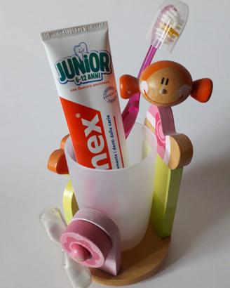 Bicchiere spazzolino/dentifricio bimbi Sevi-Trudi