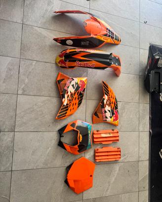 Plastiche ktm exc 2008-2011
