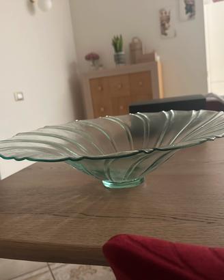 Centrotavola in vetro a forma di fiore
