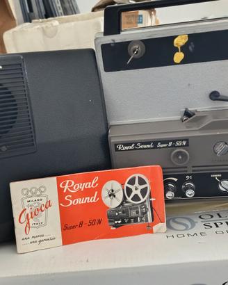 Proiettore vintage Royal Sound Super 8-50/N 