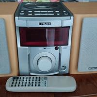 Radio CD con RDS Hitachi AX-M3E + Sub Aiwa TS-W45