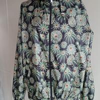 Bomber Reversibile stampa cactus +Mini