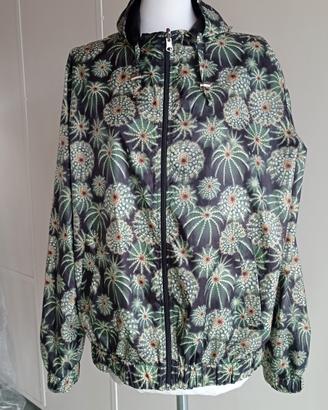 Bomber Reversibile stampa cactus +Mini