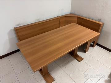 Cassapanca con tavolo