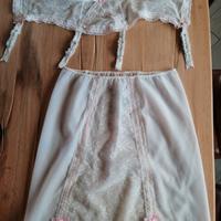 Completo intimo  Pierre Cardin sottoveste e reggic