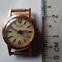 Orologio vintage LANCO – antimagnetico oro 18 kt