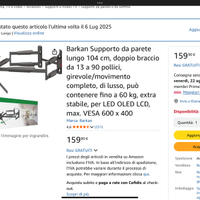 Supporto per televisore