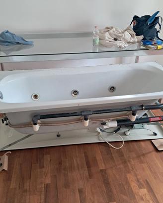 vasca idromassaggio funzionante