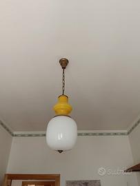 Lampadario Vintage Anni 60/70 space age