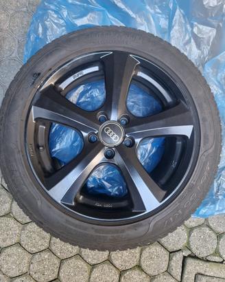 Cerchi neri 17 con gomme invernali
