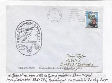 US Navy Busta Sottomarino USS Columbia Nucleare